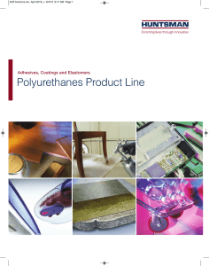 Polyurethanes Product Line