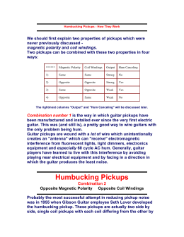 Gibson Pickup Wiring Diagram P-94R and P-94T