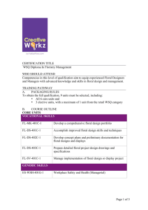 Page 1 of 5 CERTIFICATION TITLE WSQ Diploma In