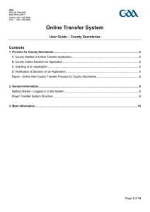 PTS User Guide - County Secretaries