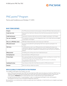 PNC points® Program