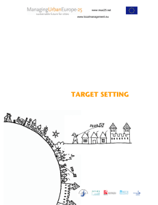 [The Guidance paper on] Target Setting