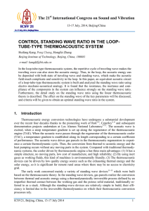 Control standing wave ratio in the loop-tube-type