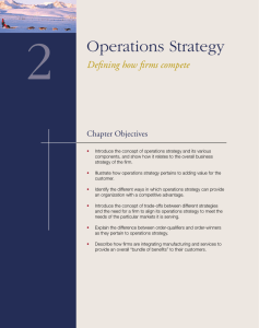 Operations Strategy - McGraw Hill Higher Education