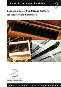 FEB03 Economic Use of Fired Space Heaters for Industry