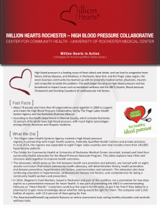 million hearts rochester – high blood pressure collaborative