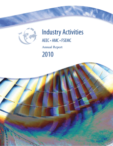2010 Annual Report - AEEC - AMC