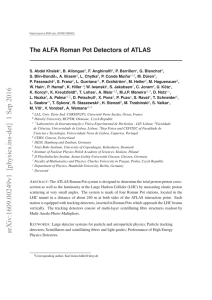 The ALFA Roman Pot Detectors of ATLAS