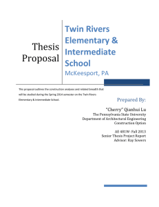 Thesis Proposal Updated