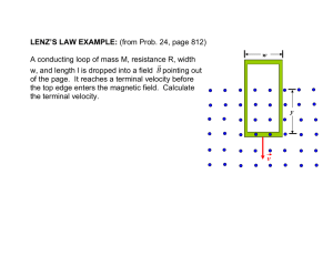 31. Examples using Faraday`s Law. Induced emf and Electric Field