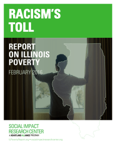 racism`s toll - Report on Illinois Poverty