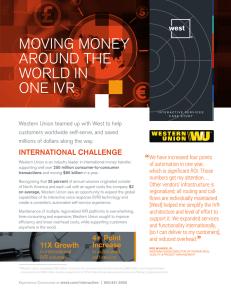Moving Money Around The World