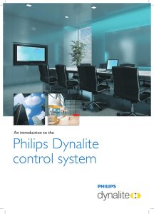 Philips Dynalite control system