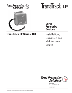 Installation - Total Home Surge Protection Solution
