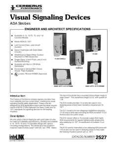 Visual Signaling Devices