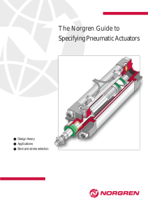 Actuator Guide - IMI Precision Engineering