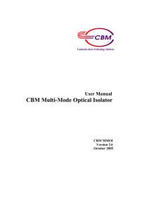 Multi-Mode Optical Isolator