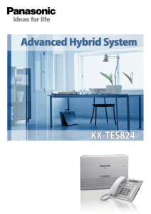 KX-TES824 Advanced Hybrid System