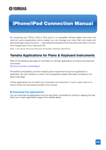 iPhone/iPad Connection Manual