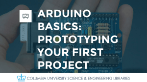 arduino basics: prototyping your first project