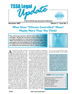 What Does “Climate Controlled” Mean? Maybe More Than You Think!