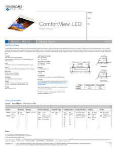 ComfortView LED