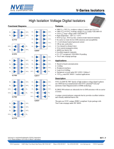 IL700V-Series High Isolation Voltage Isolator Datasheets