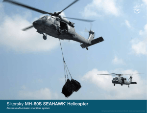 Sikorsky MH‑60S SEAHAWK® Helicopter