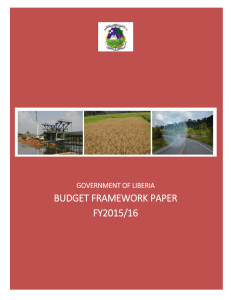 FY2015-16 Budget Framework Paper