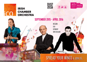 55505 ICO 32pp SEASON - Irish Chamber Orchestra