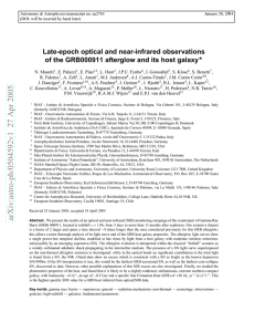 Late-epoch optical and near-infrared observations of the