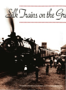 Silk trains on the Great Northern Railway / Gordon L