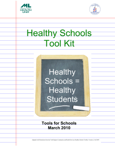 Healthy Schools - Middlesex