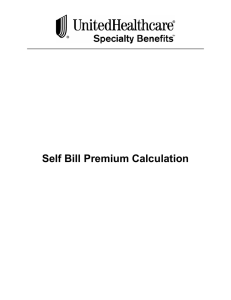 How do I complete the Statement of Premium Due