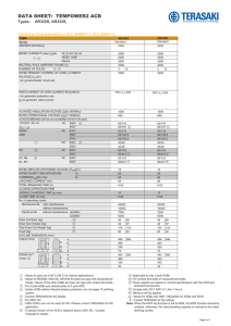 AR3 Data Sheet