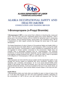 1-Bromopropane - Alaska Department of Labor and Workforce