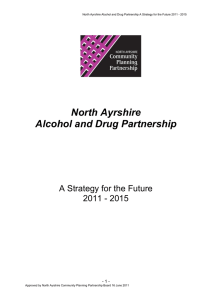 North Ayrshire ADP Delivery Plan 2012