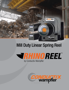 RHINOREEL Mill Duty Reel Trifold