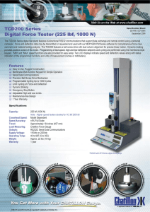 TCD200 Series Digital Force Tester (225 lbf, 1000 N)