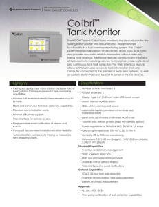 Colibri™ Tank Monitor - Franklin Fueling Systems