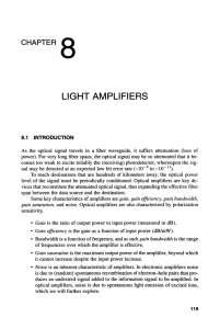 LIGHT AMPLIFIERS