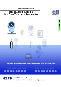 Dial Gear Type Level Transmitter - level, Analyzer, Signal Converter