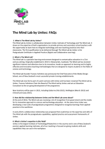 The Mind Lab by Unitec: FAQs
