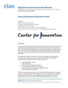 Center for Innovation at the University of North Dakota