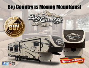 Big Country is Moving Mountains!