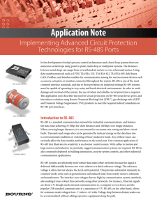 Implementing Advanced Circuit Protection Technologies for RS