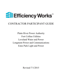 Provider Guide - Platte River Power Authority