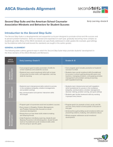 ASCA Standards Alignment