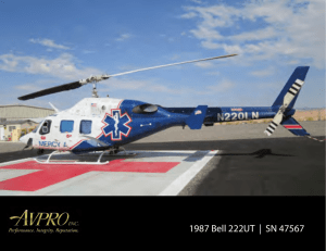 1987 Bell 222UT | SN 47567
