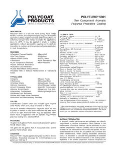 Polyeuro ® 5901 - Polycoat Products